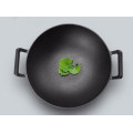 Black Pre-Seasoned Big Iron Iron Wok